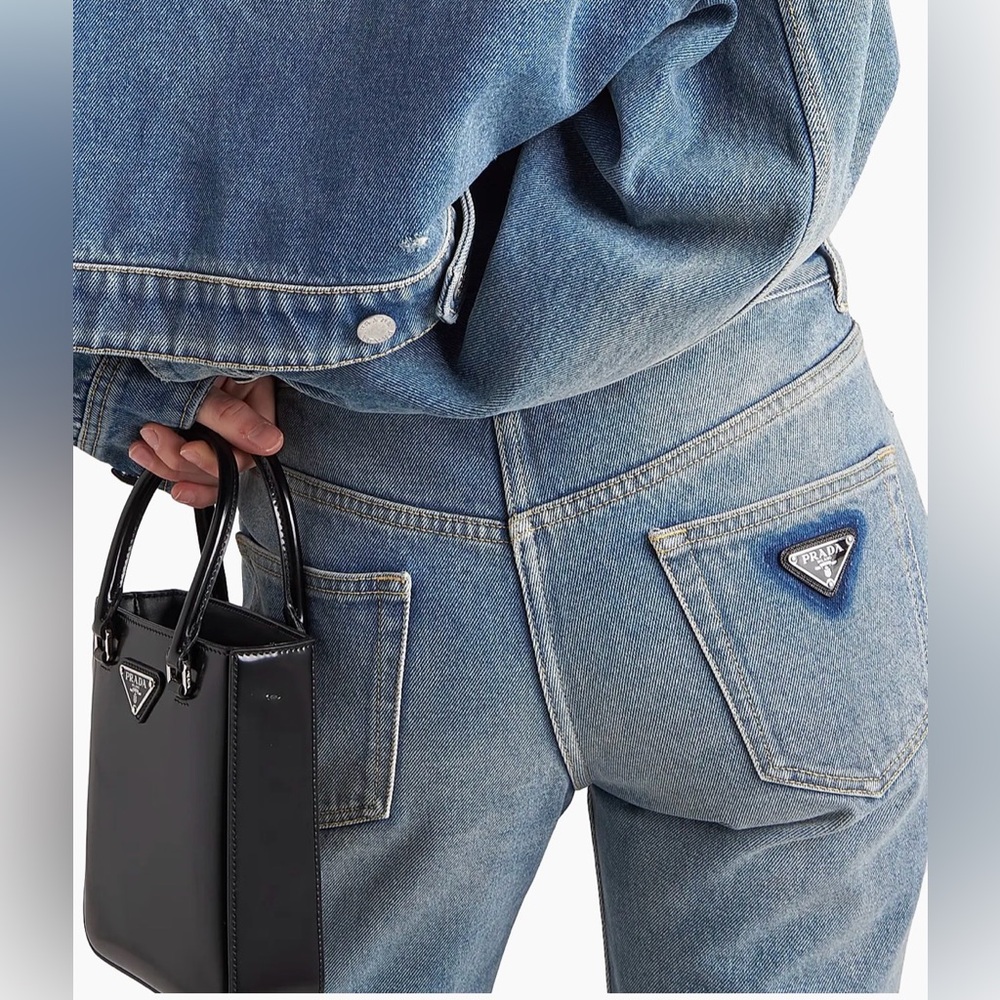 Prada Denim 5 pocket Straight Jeans